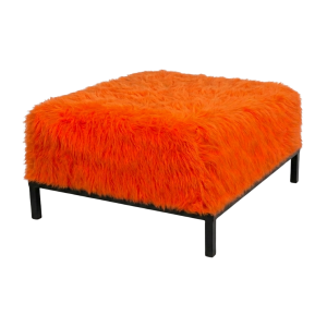 XL Hocker schwarz mit Husse 3672